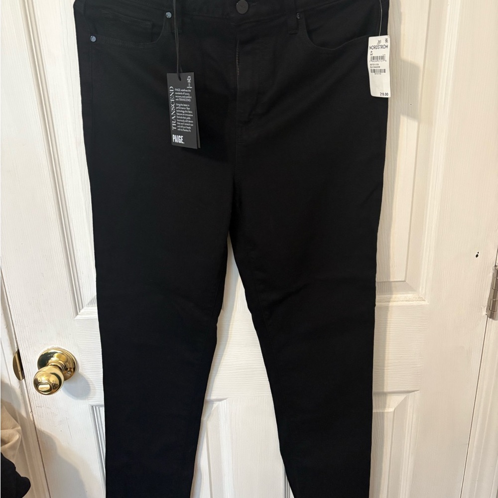 Paige Black Denim Jeans